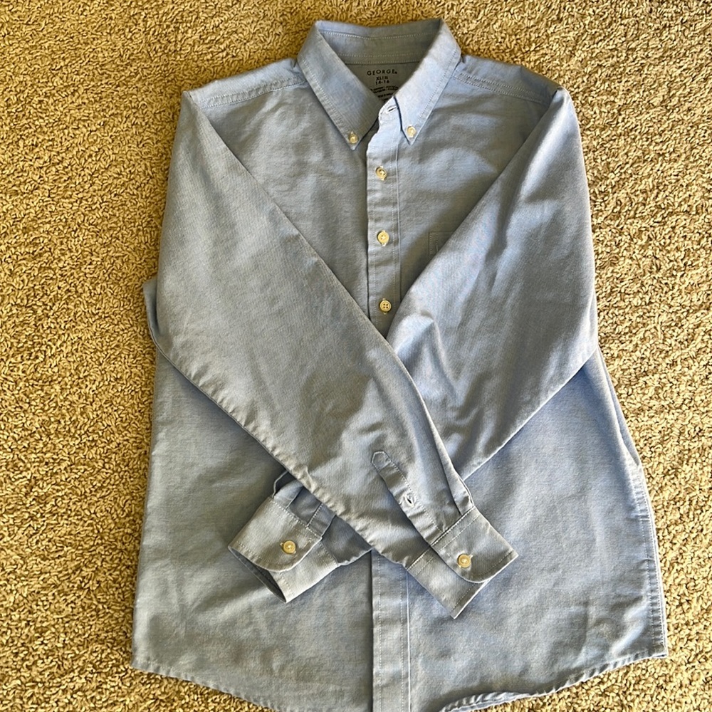 Boys Oxford Button Shirt